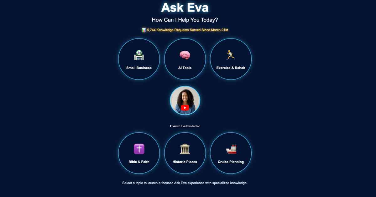 Ask Eva Knowledge Search Application